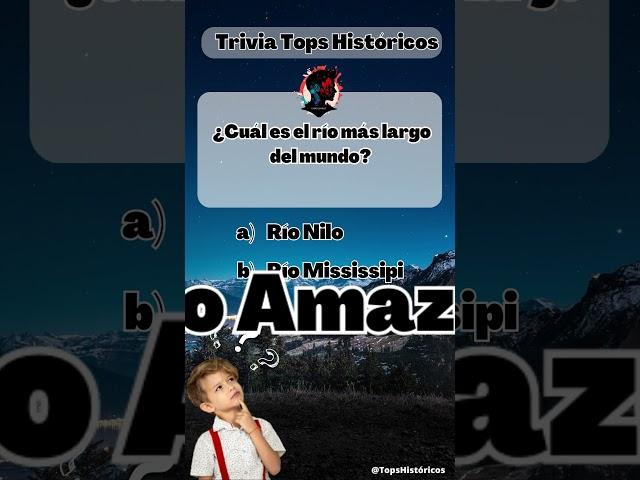 #SHORTS TRIVIA 5 TOPS HISTÓRICOS