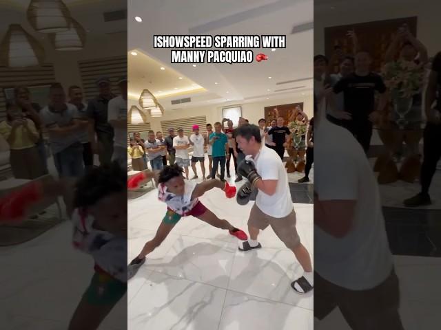 Speed got knocked down by Manny Pacquiao 