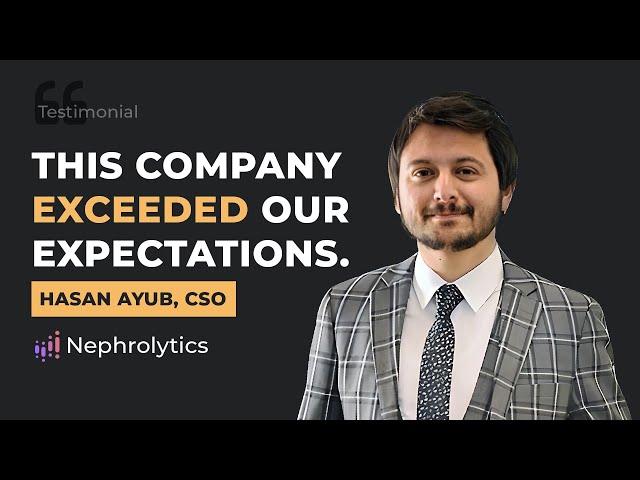 Why Nephrolytics Trusts What a Story for Explainer Video Excellence | Customer Review