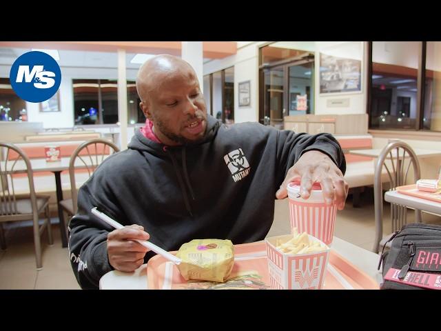 Cheat Meals With Pro Bodybuilders | Shaun Clarida's Whataburger Feast