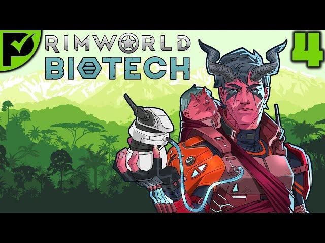 Time For Action! - Rimworld Biotech Ep. 4 [Rimworld Tropical Rainforest Randy 500%]