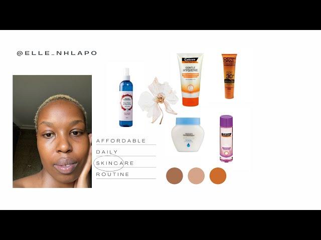 #skincare |My Daily Skincare Routine 2023 | Affordable Skincare | Elle Nhlapo