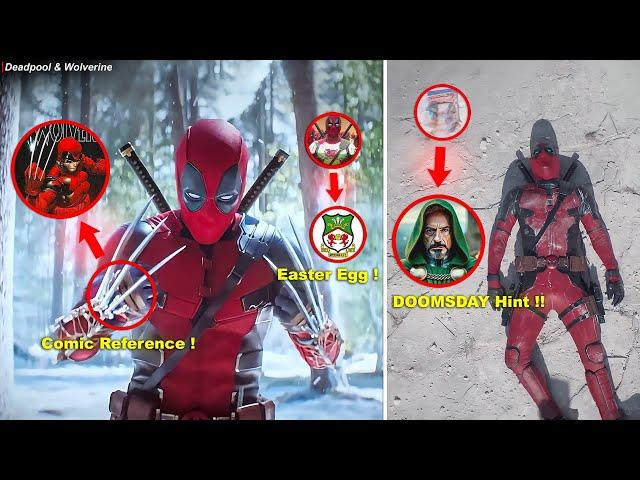 18 Amazing HIDDEN DETAILS you Missed in DEADPOOL & WOLVERINE [Hindi]