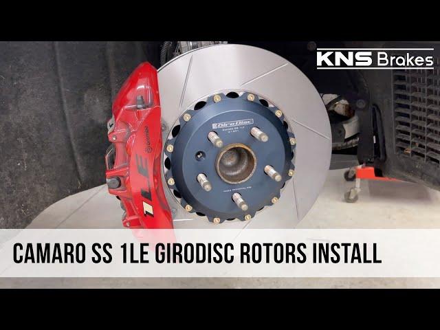 Camaro SS 1LE Girodisc Rotor Installation