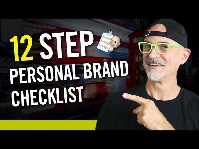 12 Step Checklist For Building a Personal Brand - Introducing The Personal Brand Wheel