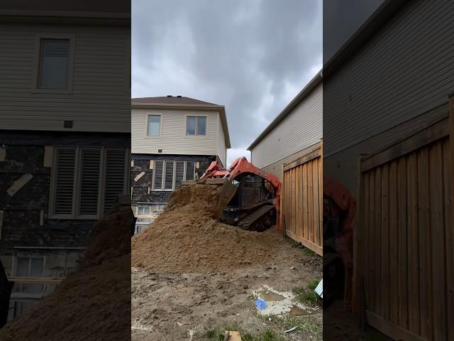 #skidsteer #kubota #backfilling #excavation #skills #finesse #timelapse #satisfying #miniexcavator
