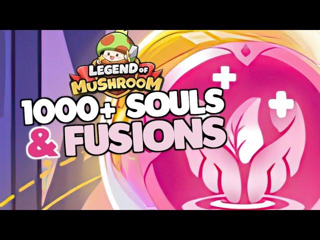 GREAT LUCK on SOUL SUMMONS & some FUSIONS in Legend of Mushroom