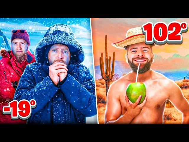 £10,000 HOT vs £100 COLD FOOTBALL MATCH EXPERIENCE!