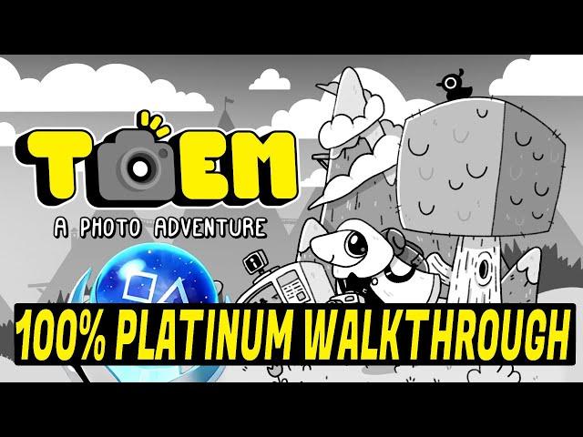 TOEM 100% Platinum Walkthrough | Trophy & Achievement Guide - With Commentary