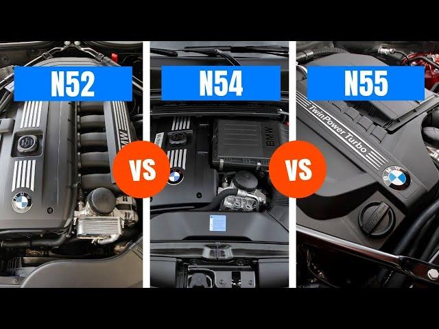 Ultimate BMW Engine Showdown: N52 vs N54 vs N55 – Which One Should You Choose? | Comparison & Review