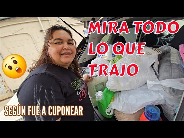 MI ESPOSA SEGÚN FUÉ A CUPONEARY MÍRA TODO LO QUE TRAJO/Cuidando mi Bolsillo #cupones #cuponeando