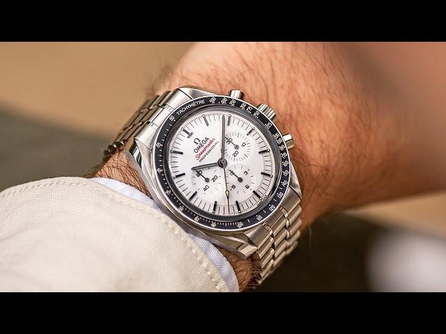 Hands-On With The White Dial OMEGA Speedmaster Moonwatch - Everything to Know