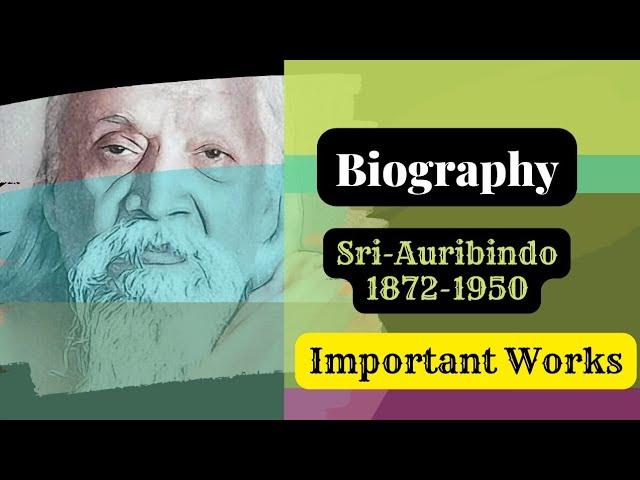 Biography of Sri Aurobindo |Indian English Literature| #ugcnet #ppsc #NTS#fpsc #ppscliterature
