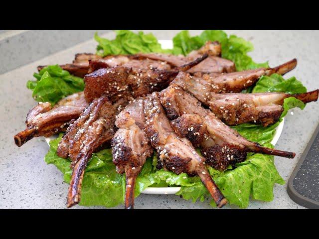 Today I will share with you how to make lamb chops