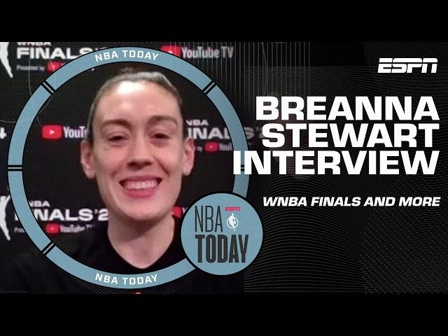 Breanna Stewart talks WNBA Finals, negative comments and more | NBA Today