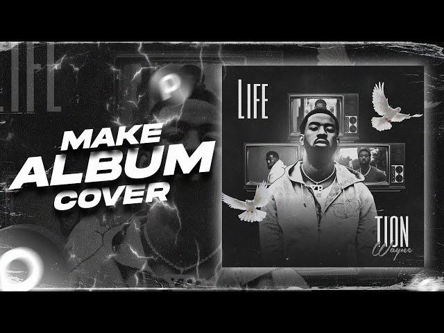 How to Make Album Cover in iPhone & Andorid Phone | Make Album Cover in PicsArt 2024