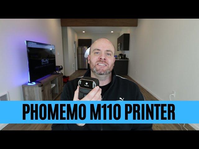 Looking at the Phomemo M110 thermal printer for candle making