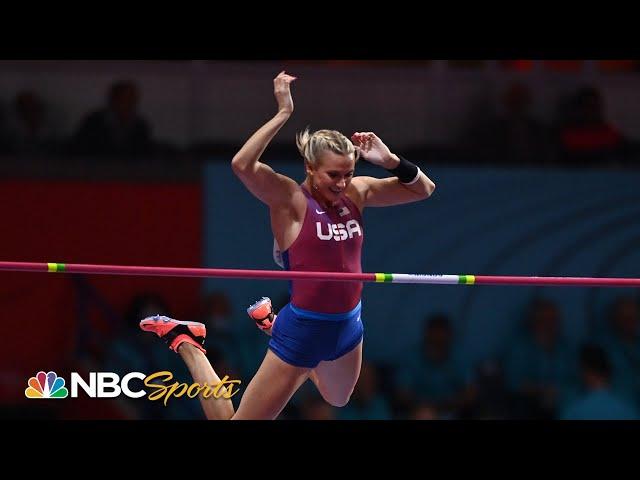 Katie Moon soars to second straight pole vault win at Millrose Games | NBC Sports