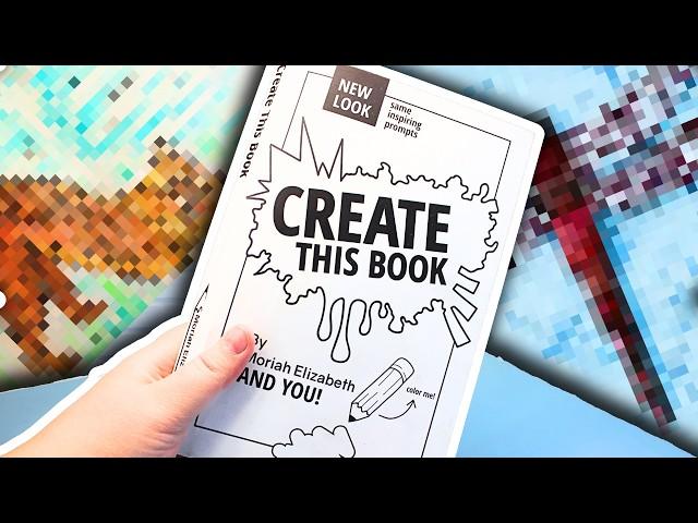 This art prompt book is soooo back | Moriah Elizabeths Create This Book | Episode 5