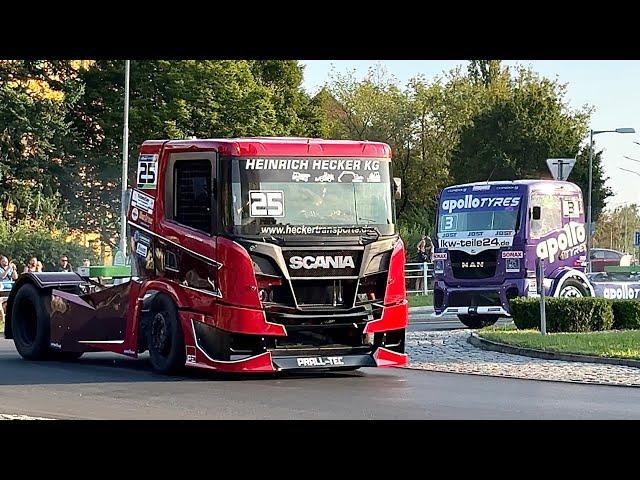 Spanilá jízda závodních kamionů a Nascar Most - Czech Truck Prix a Nascar Most 2024