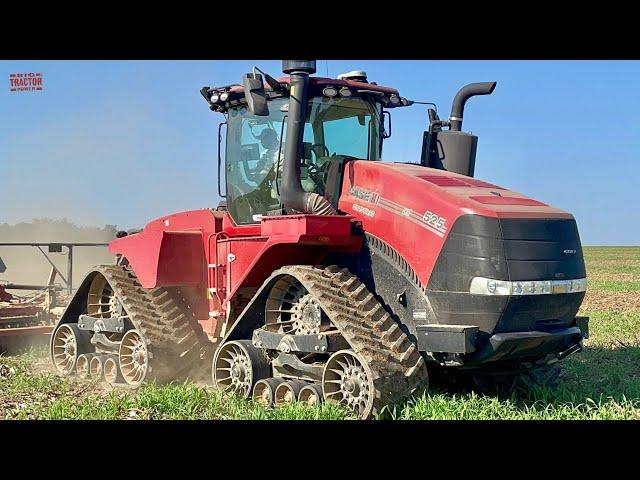 NEW 2024 CASE IH 525 QUADTRAC Tractor Working on Tillage