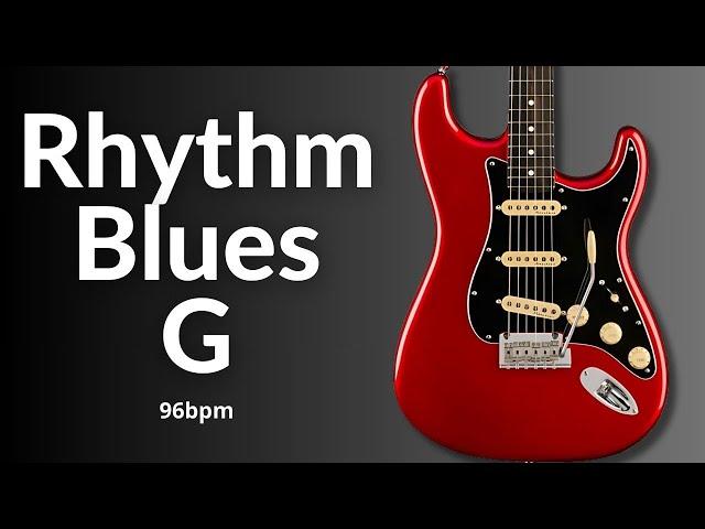 Rhythm Blues Guitar Backing Track in G Major l Ultimate Groove Session