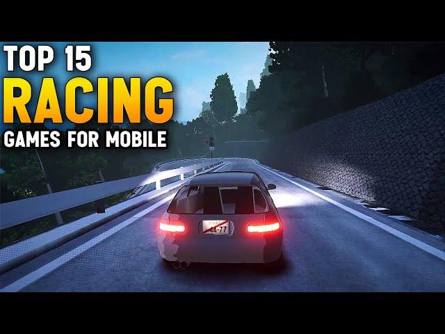 Top 15 Best FREE Racing Games for Android and iOS in 2024