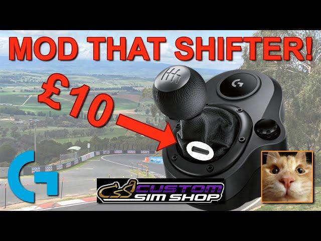 HUGE improvement to the Logitech shifter - £10 mod