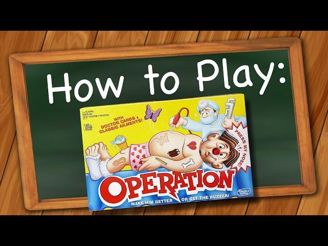 How to play Operation