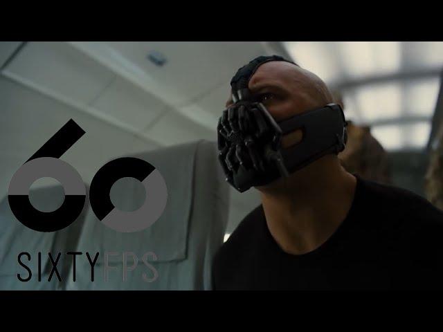 [60FPS] The Dark Knight Rises Bane plane scene 60FPS HFR HD