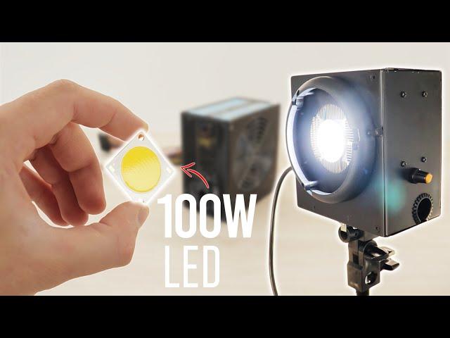 ULTRA Bright 100W Studio LED Light from Old PSU