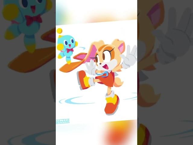 Rouge, Cream, Amy Rose and Blaze#amyrose #cream #rouge #blaze #edit #sonicthehedgehog