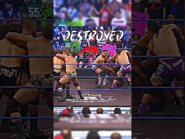 Mark Henry Destroyed  Randy Ortan at Cutting Edge Show #edit