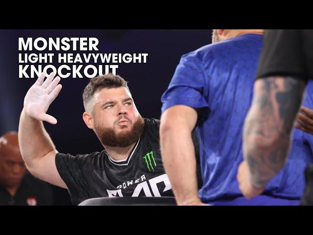 Monster Light Heavyweight Knockout | Vernon Cathey vs Austin Turpin | Power Slap 8 - Full Match