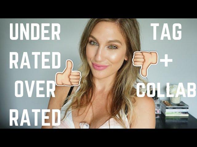 UNDERRATED/OVERRATED MAKEUP TAG │ COLLAB WITH EVERYDAY HEIDI