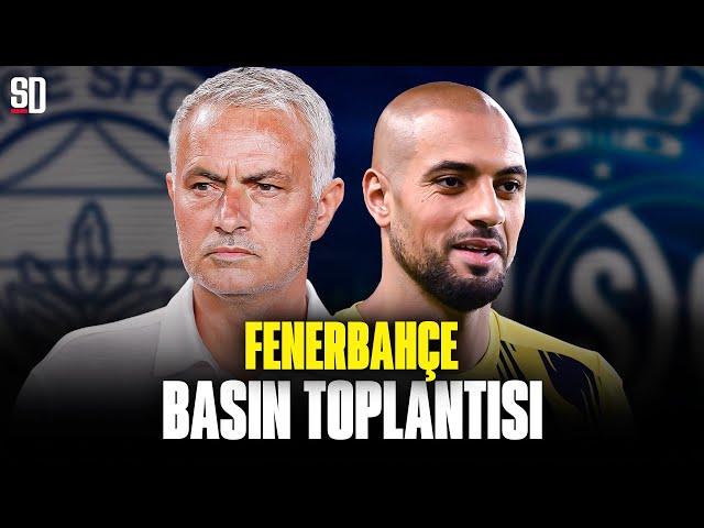 "ELİMİZDEKİ EN İYİ TAKIMI SAHAYA SÜRECEĞİZ" | Fenerbahçe - U.Saint-Gilloise, Jose Mourinho & Amrabat