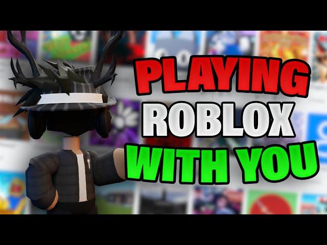 Live  | Playing Roblox with Viewers | Road to 25K