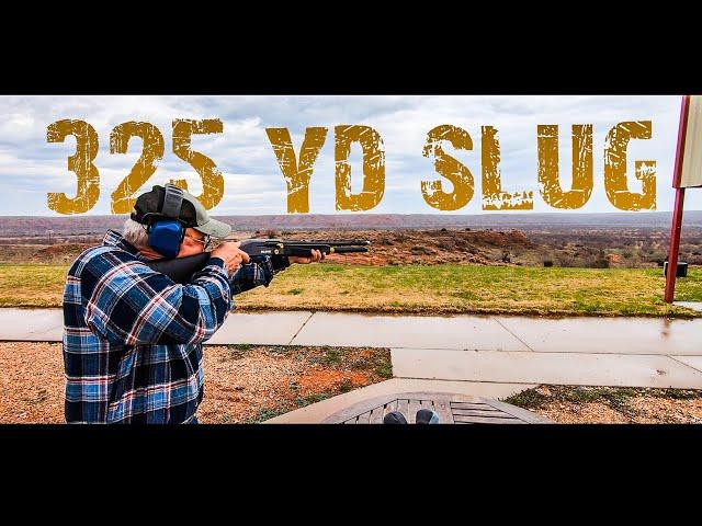 325 Yards On Steel with a SLUG ***World Record???***