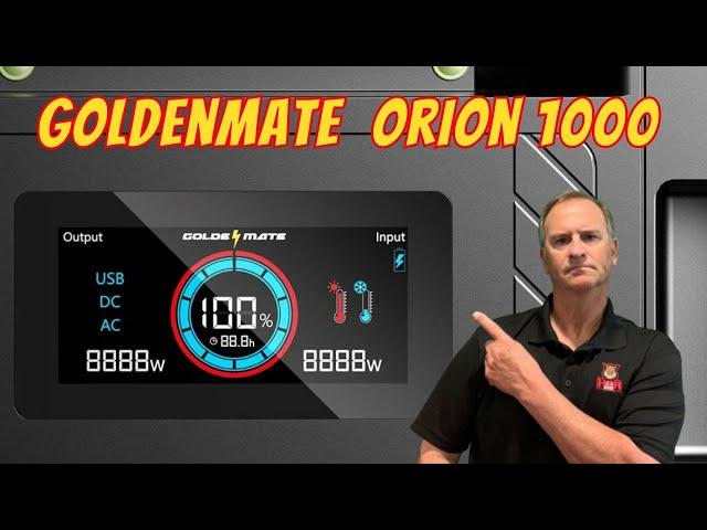 Goldenmate Orion 1000 LifePo4 100Ah Battery - Recreation, Emergency Preparedness, and Amateur Radio