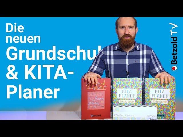 Die neuen Grundschul- und Kita-Planer | Betzold TV