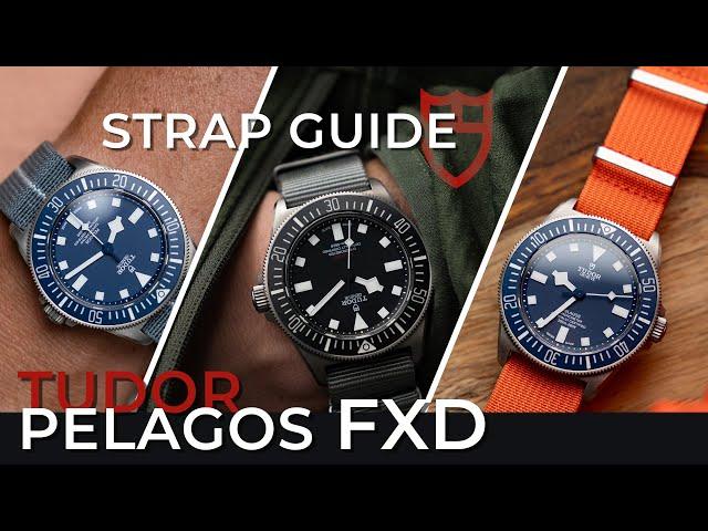 Tudor Pelagos FXD Blue vs FXD Black . Who wins it ? Plus my favourite FXD strap options.