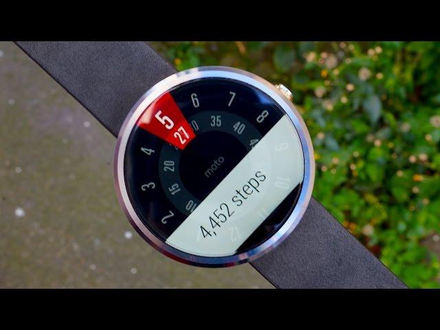 Moto 360 Review: A Stainless Steel Circular Smartwatch | Pocketnow