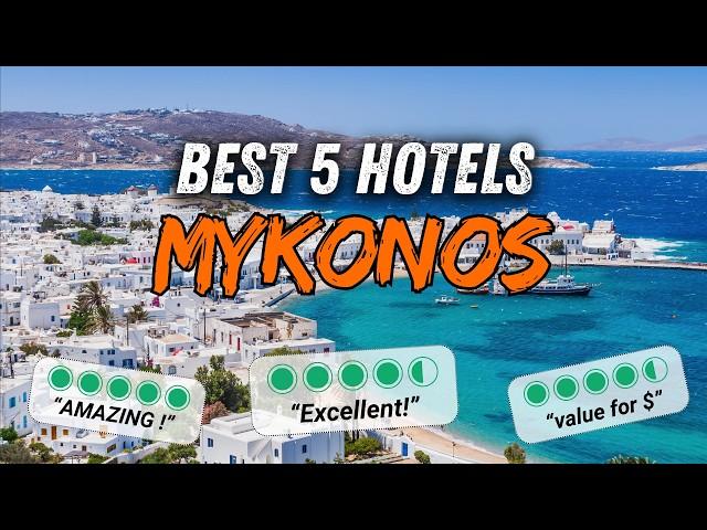  Best hotels MYKONOS Greece  My top 5 ! Where to stay in MYKONOS ? (hotels review)