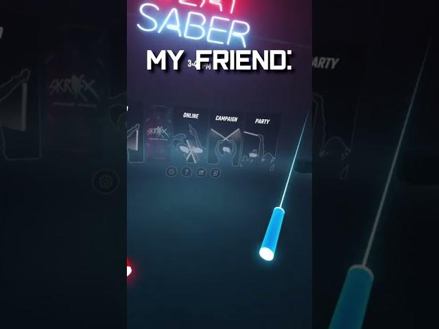 No shot people actually sleep in Beat Saber right?