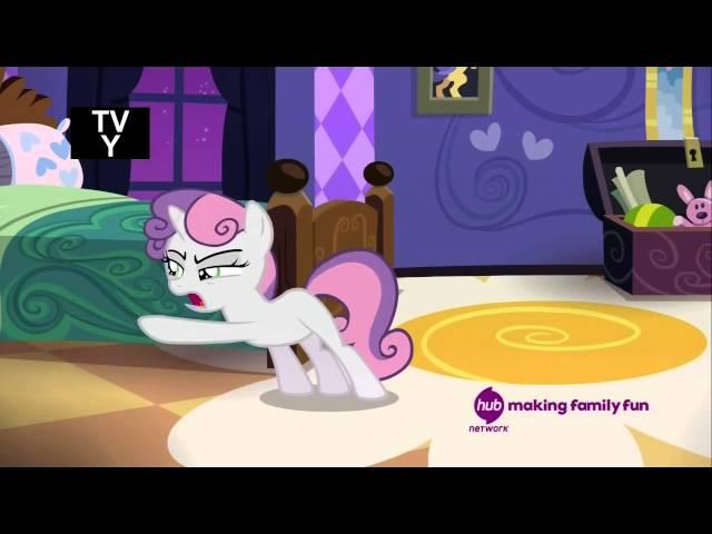 Sweetie Belle mimics Rarity - For Whom the Sweetie Belle Toils