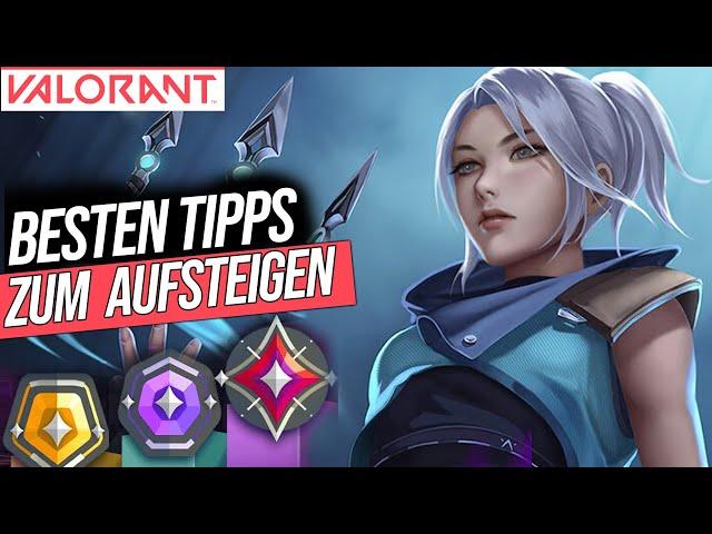 Die BESTEN 6 Tipps und Tricks um SOFORT BESSER zu werden in Valorant Deutsch