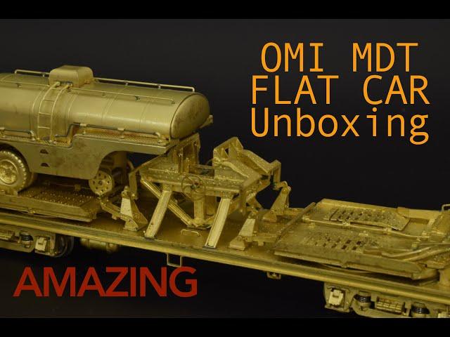 Brass Review: Overland Merchants Dispatch Flat Car with Milk Trailers. AMAZING