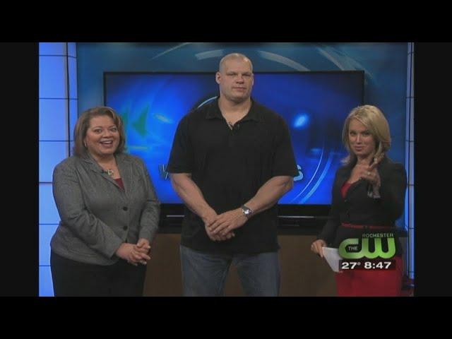 WWE's Kane visits 13WHAM