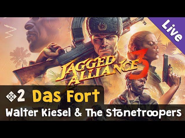 #2: Das Fort  Let's Play Jagged Alliance 3 (Livestream-Aufzeichnung)