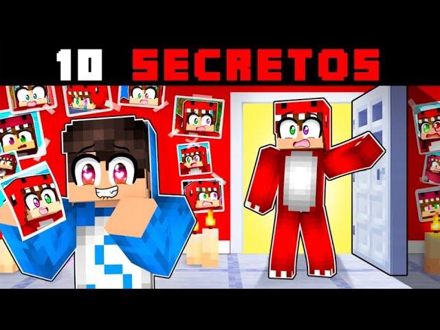 10 SECRETOS DE MIS AMIGOS!!!  RETO MINECRAFT Raptorgamer